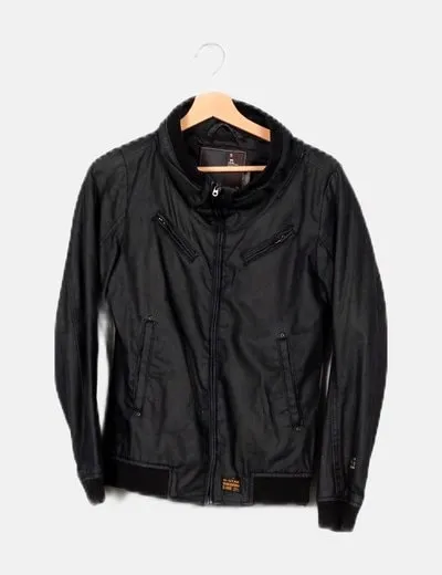 GSTAR RAW BOMBER DENIM AZUL