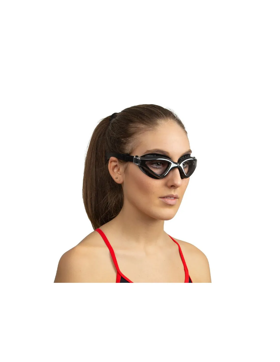 Gafas de Piscina Seac Lynx Negro/Blanco Lt