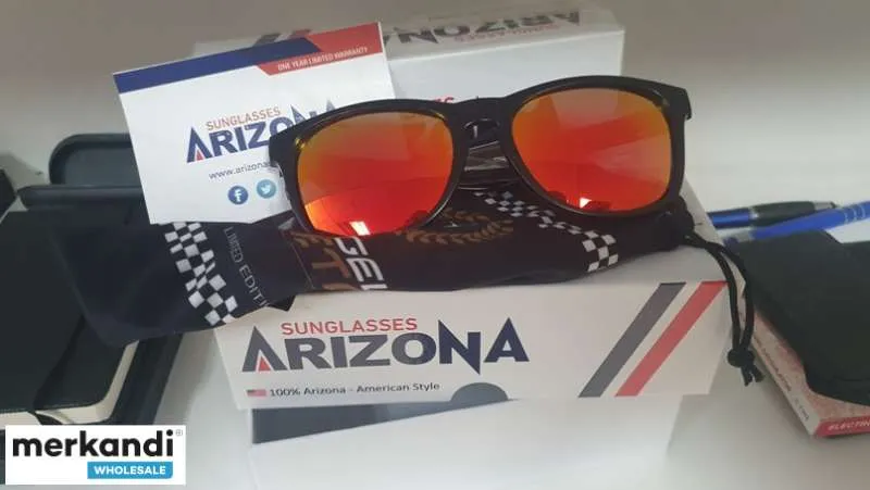 GAFAS UNISEX ARIZONA EN TALLA úNICA PARA ADULTOS  1200 PIEZAS DISPONIBLES