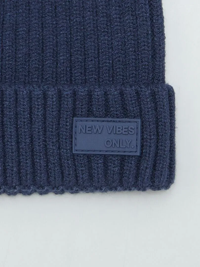 GORRO DE CANALé  AZUL