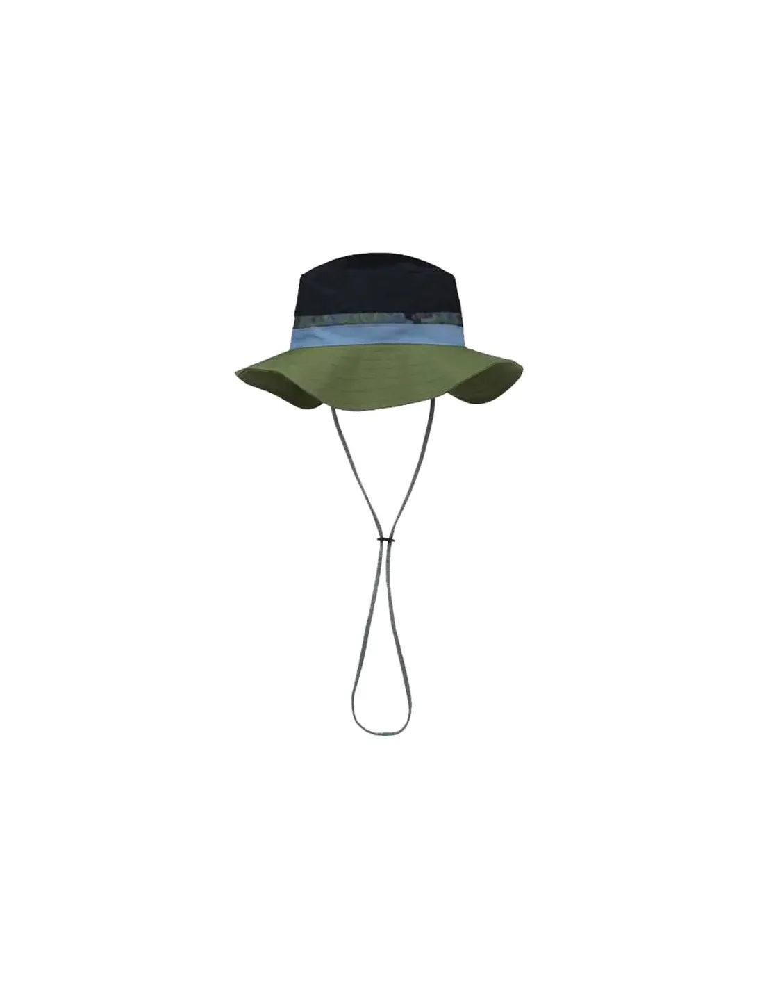 Gorro de Running Buff Enob Verde/Negro