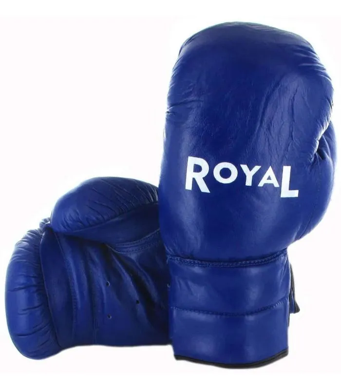 Guantes de Boxeo Royal 1805 Azul Cuero
