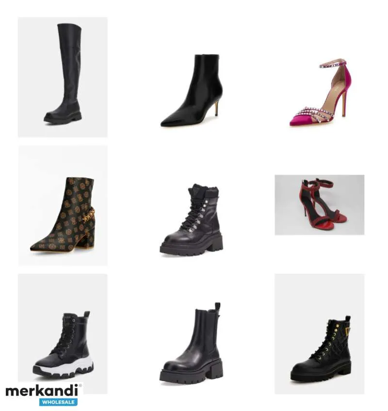 GUESS FOOTWEAR ALL SEASONS MIX PARA MUJER  BOTINES, BOTAS POR ENCIMA DE LA RODILLA, STILETTOS, SANDALIAS, ZAPATOS PLANOS