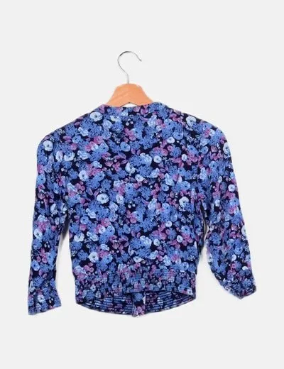 H&M Bomber estampado multicolor
