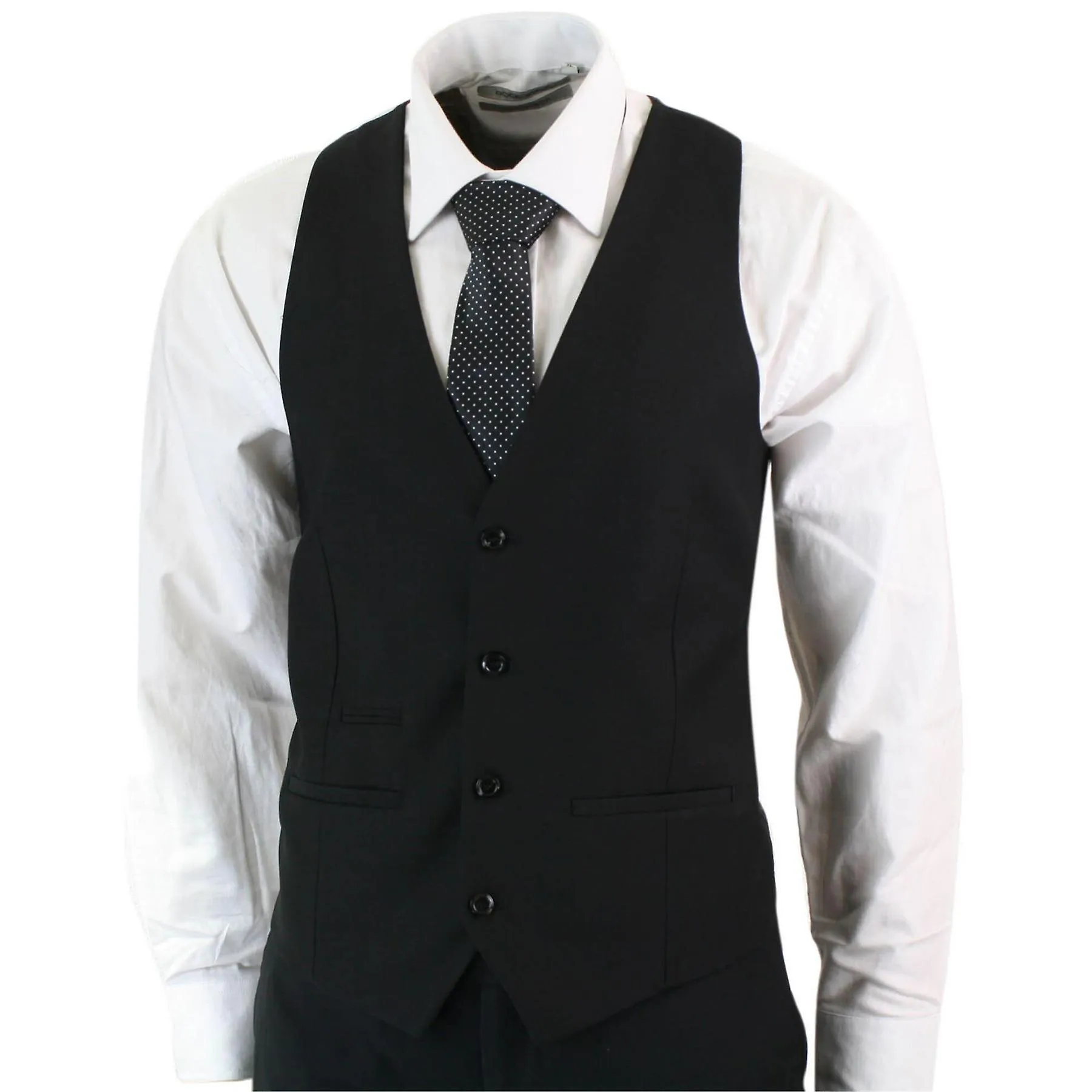 Hombre 3 piezas a medida ajuste traje completo clásico puerta hombre luto funeral