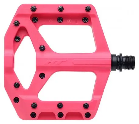 HT COMPONENTS HT COMPONENTS PAR DE PEDALES PLANOS  SUPREMECPA32A ROSA