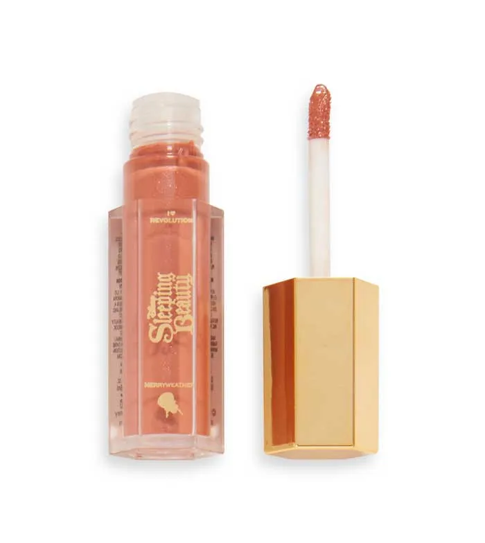 I HEART REVOLUTION  *I HEART REVOLUTION X DISNEY*  SET DE BRILLOS DE LABIOS FAIRYTALE  SLEEPING BEAUTY