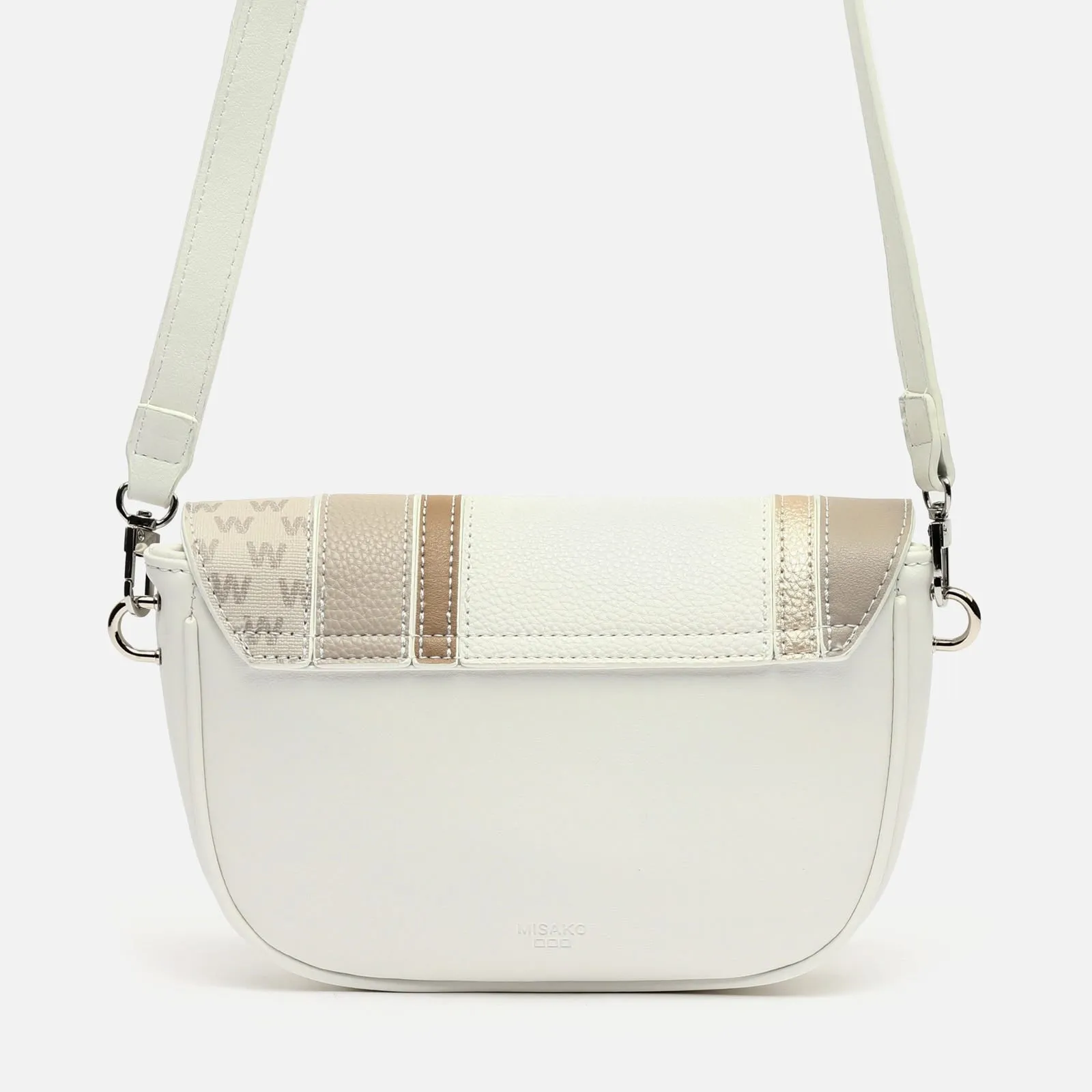 Ivanka bolso bandolera pequeo con estampado monogram
