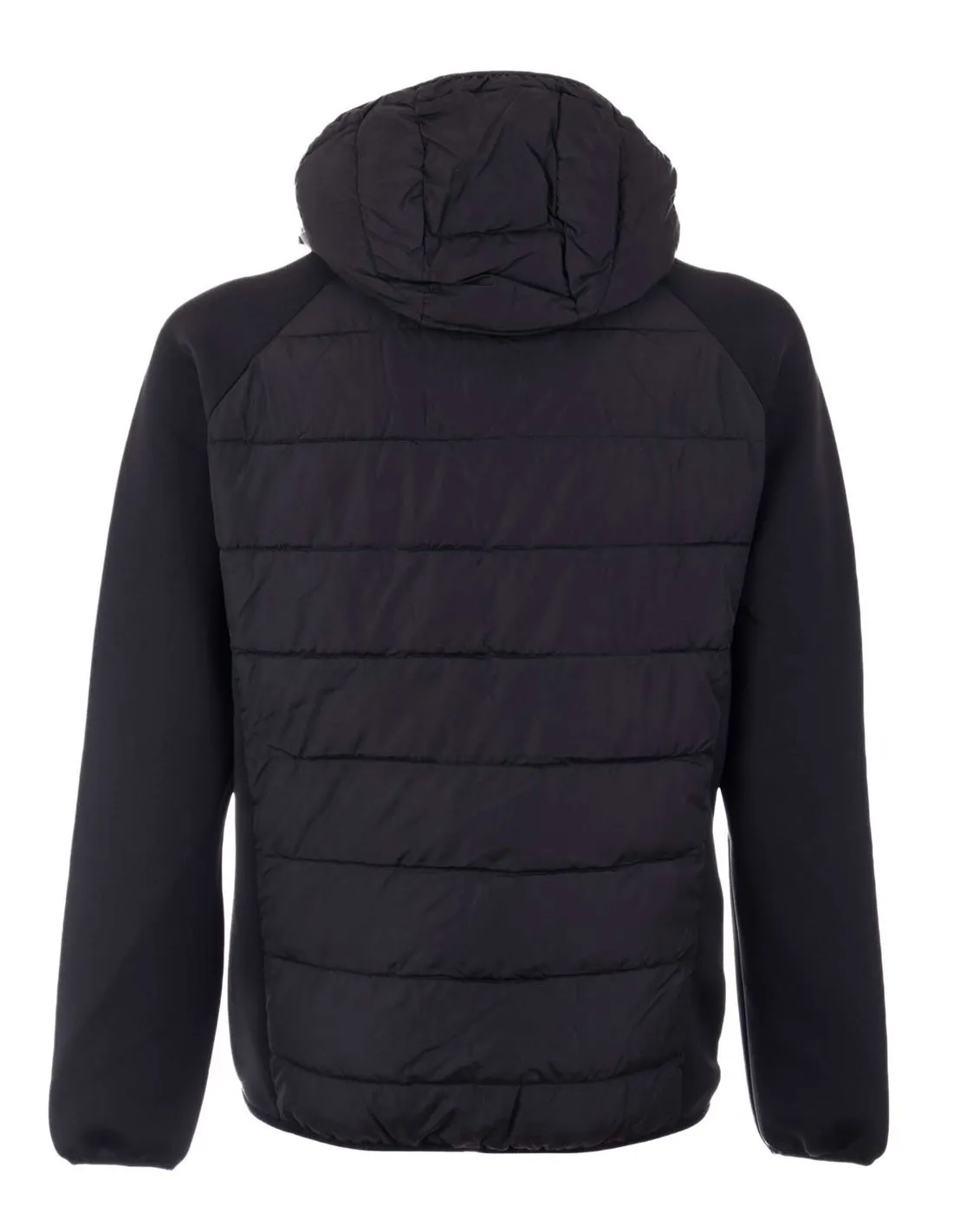 JACK & JONES  CHAQUETA NEGRA JCODUST HYBRID 12241622 HOMBRE