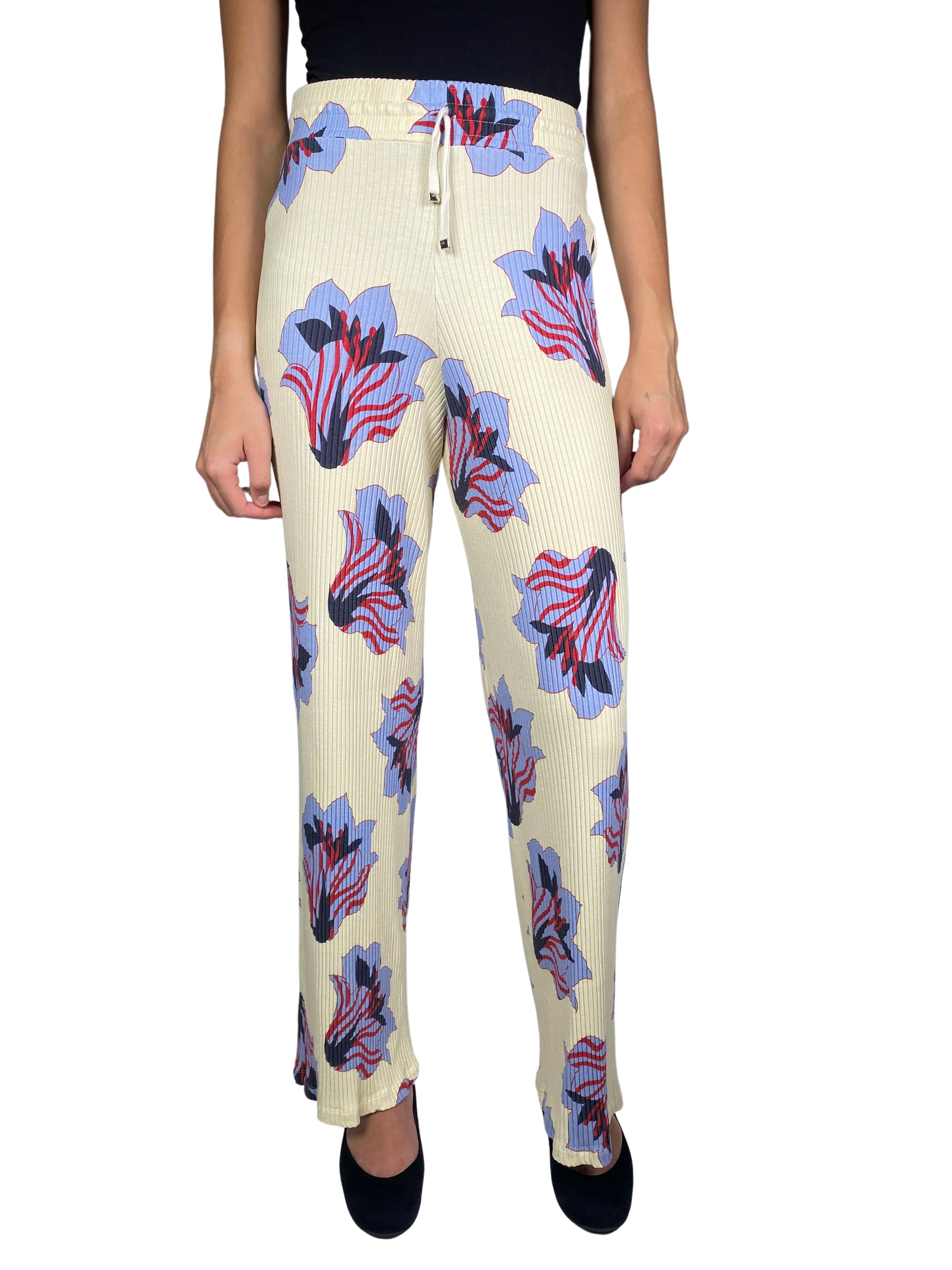 JAZMIN CHEBAR Pantalón Rib Estampado