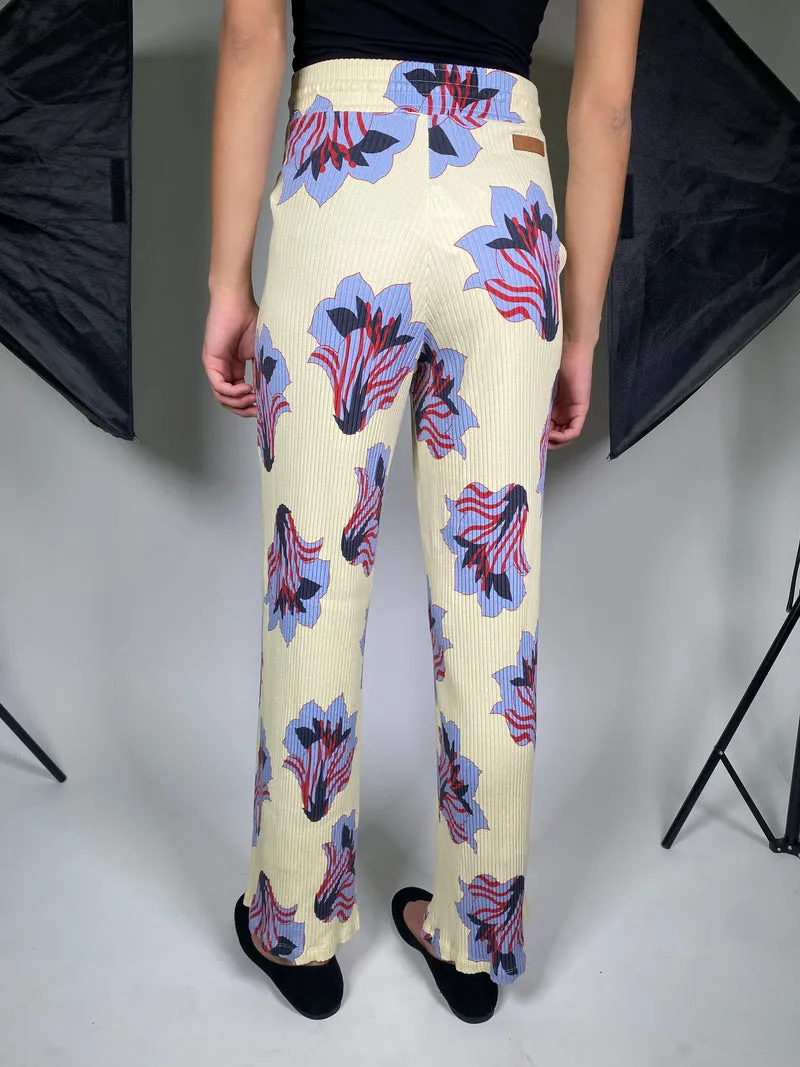 JAZMIN CHEBAR Pantalón Rib Estampado