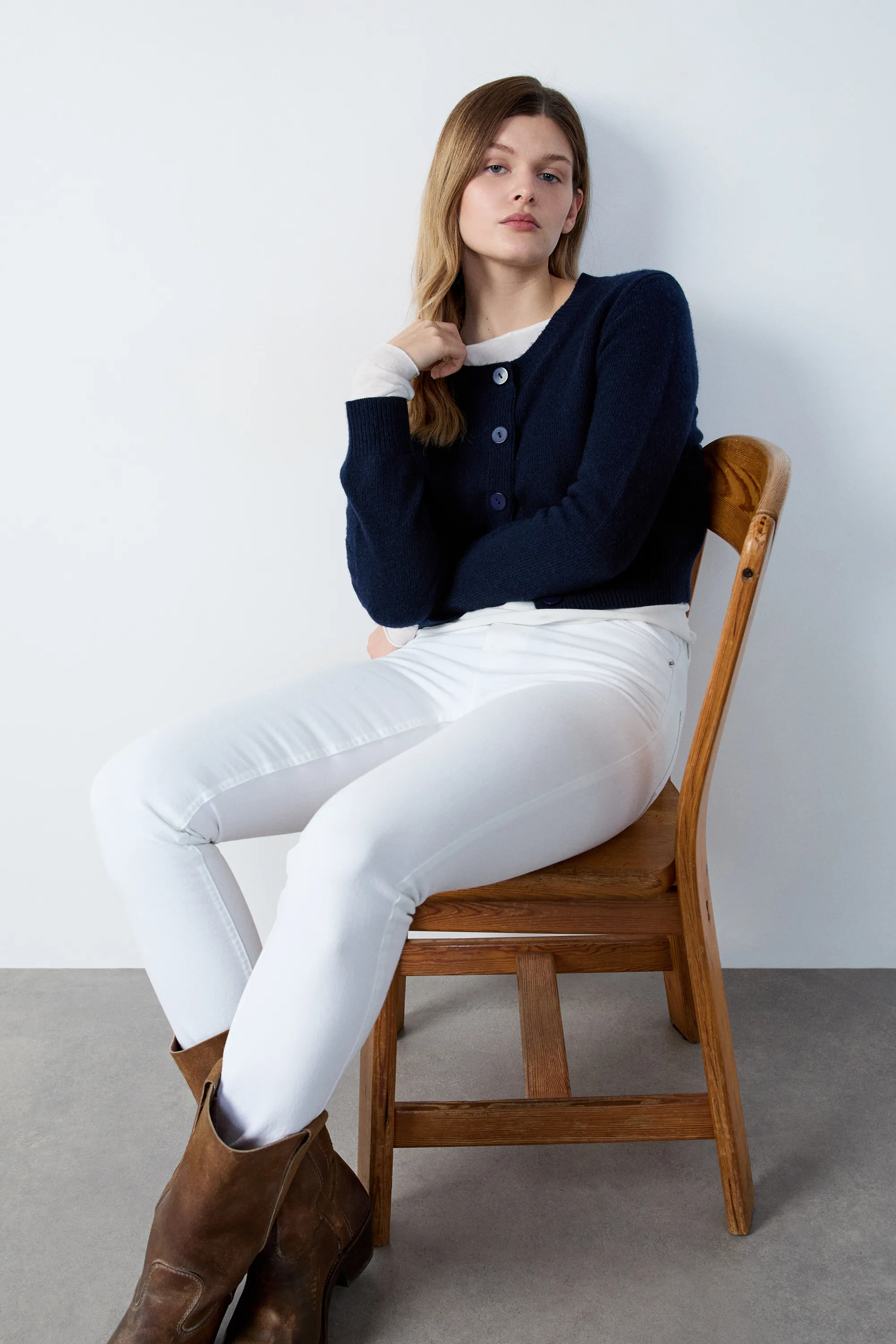 JEAN COUPE SKINNY DINNY GD BLANC  ETAM