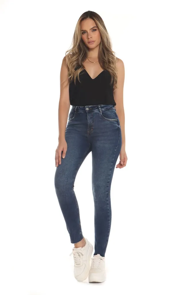 Jeans Azul Claro Skinny