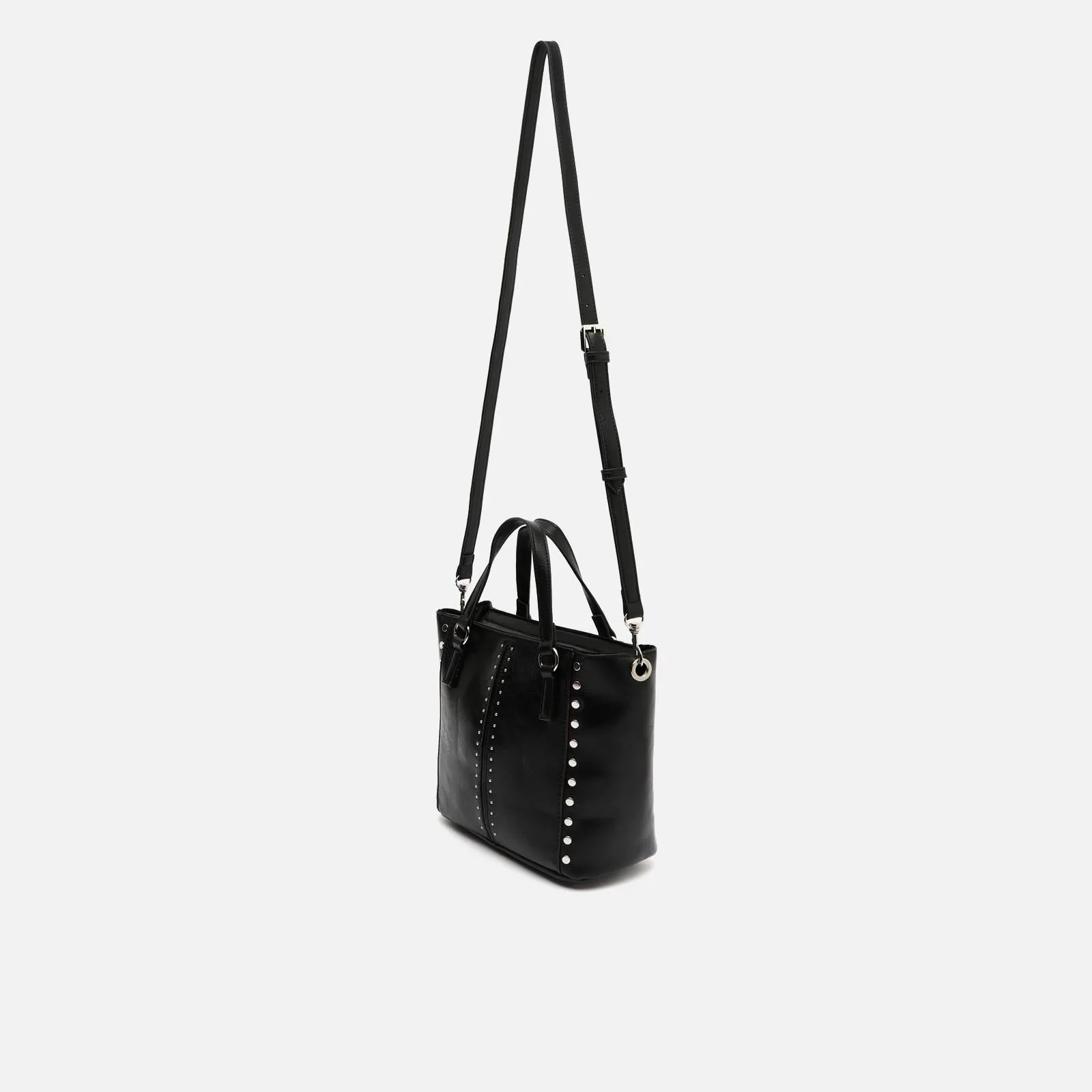 Jita bolso tote mediano con asa bandolera extraíble y detalles metálicos