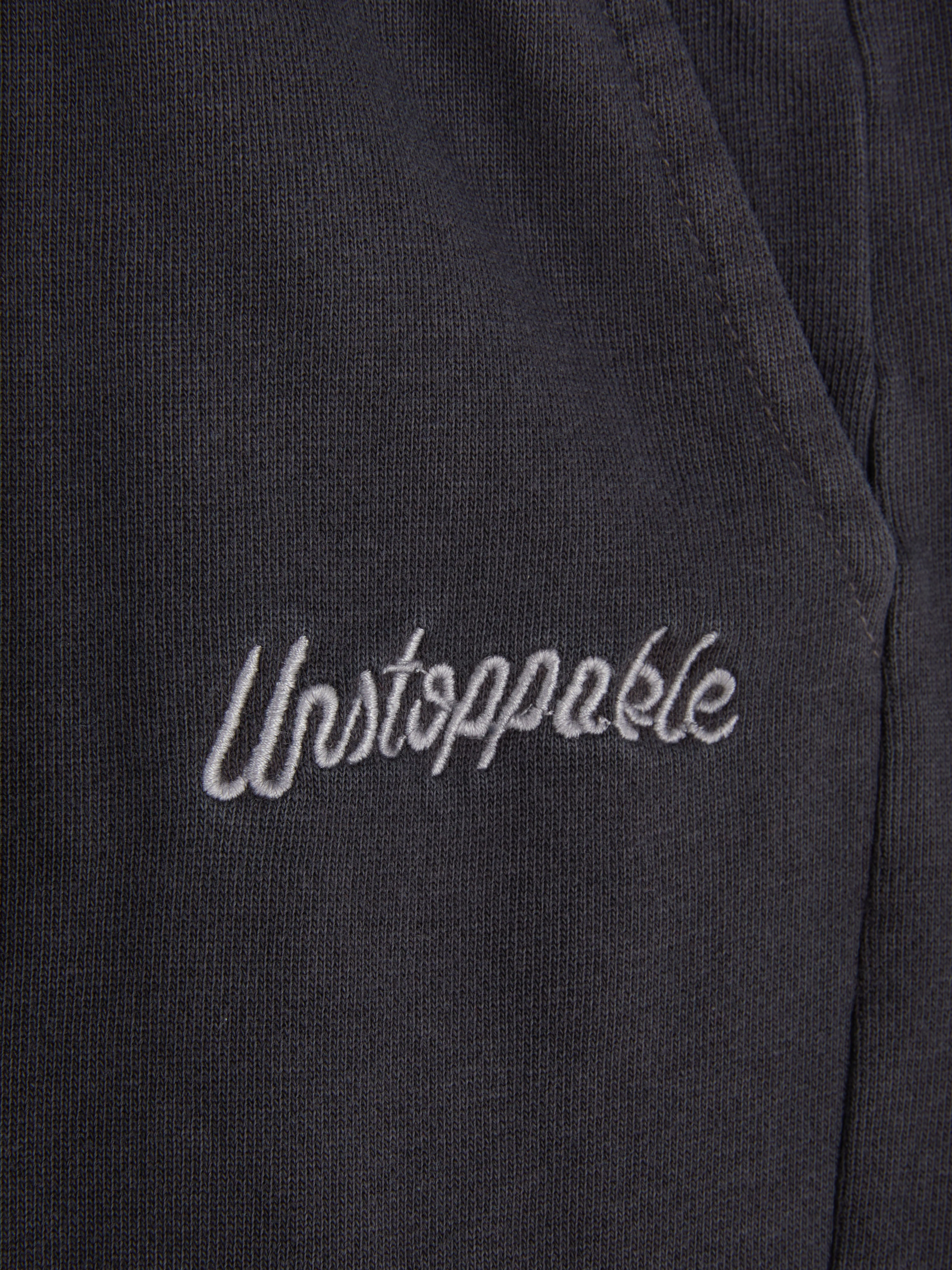 Joggers bordados con cordón de ajuste
