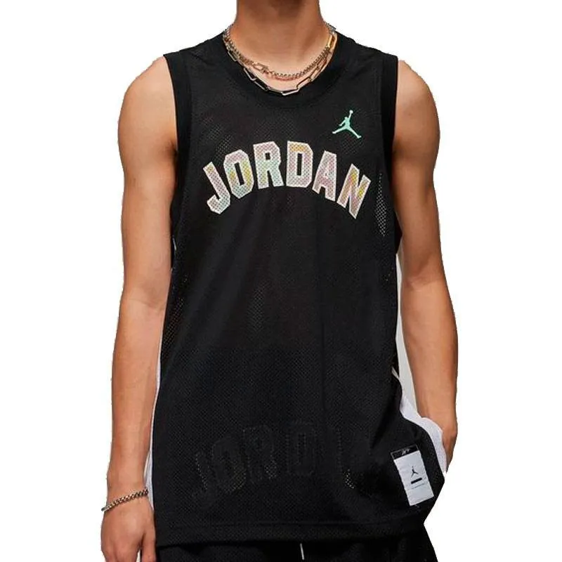 JORDAN JERSEY SPORT DNA FRONTAL LOGO BLACK