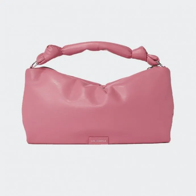 KARL LAGERFELD Karl Lagerfeld K/Bolso de hombro anudado Rosa