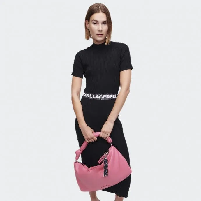 KARL LAGERFELD Karl Lagerfeld K/Bolso de hombro anudado Rosa