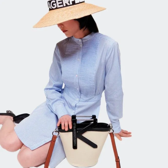 KARL LAGERFELD Karl Lagerfeld K/Karl Bolso De Lona Con Asa