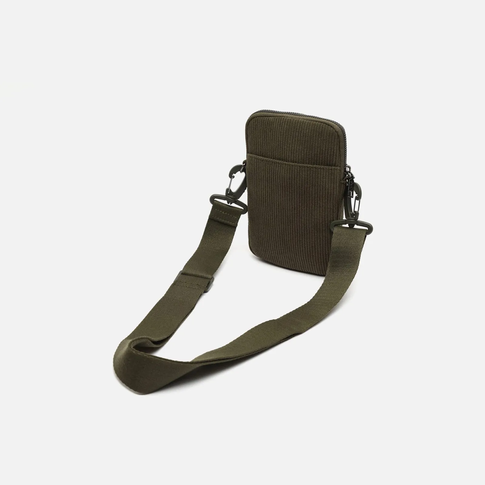 Leonci bolso bandolera mini para móvil con tejido de pana