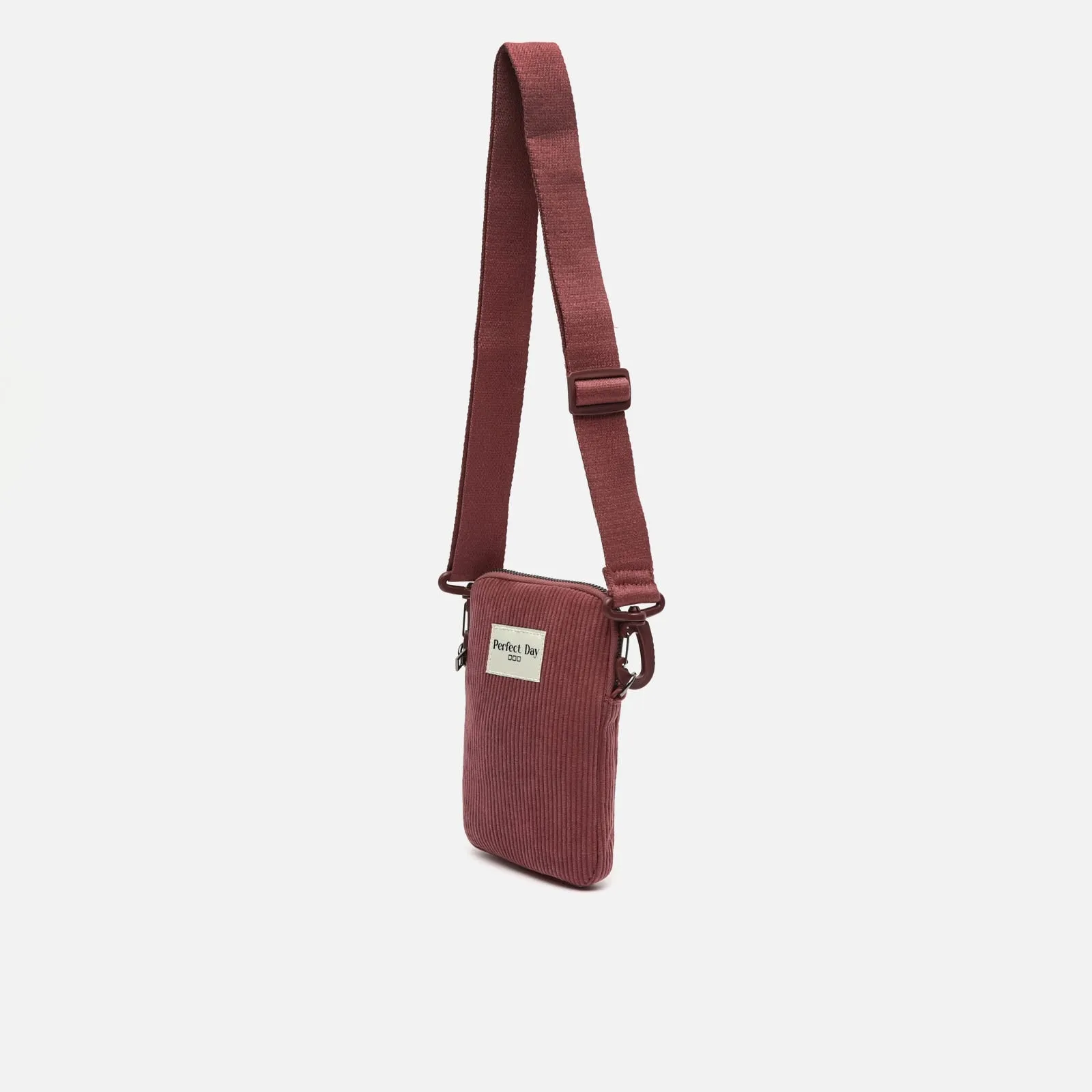 Leonci bolso bandolera mini para móvil con tejido de pana