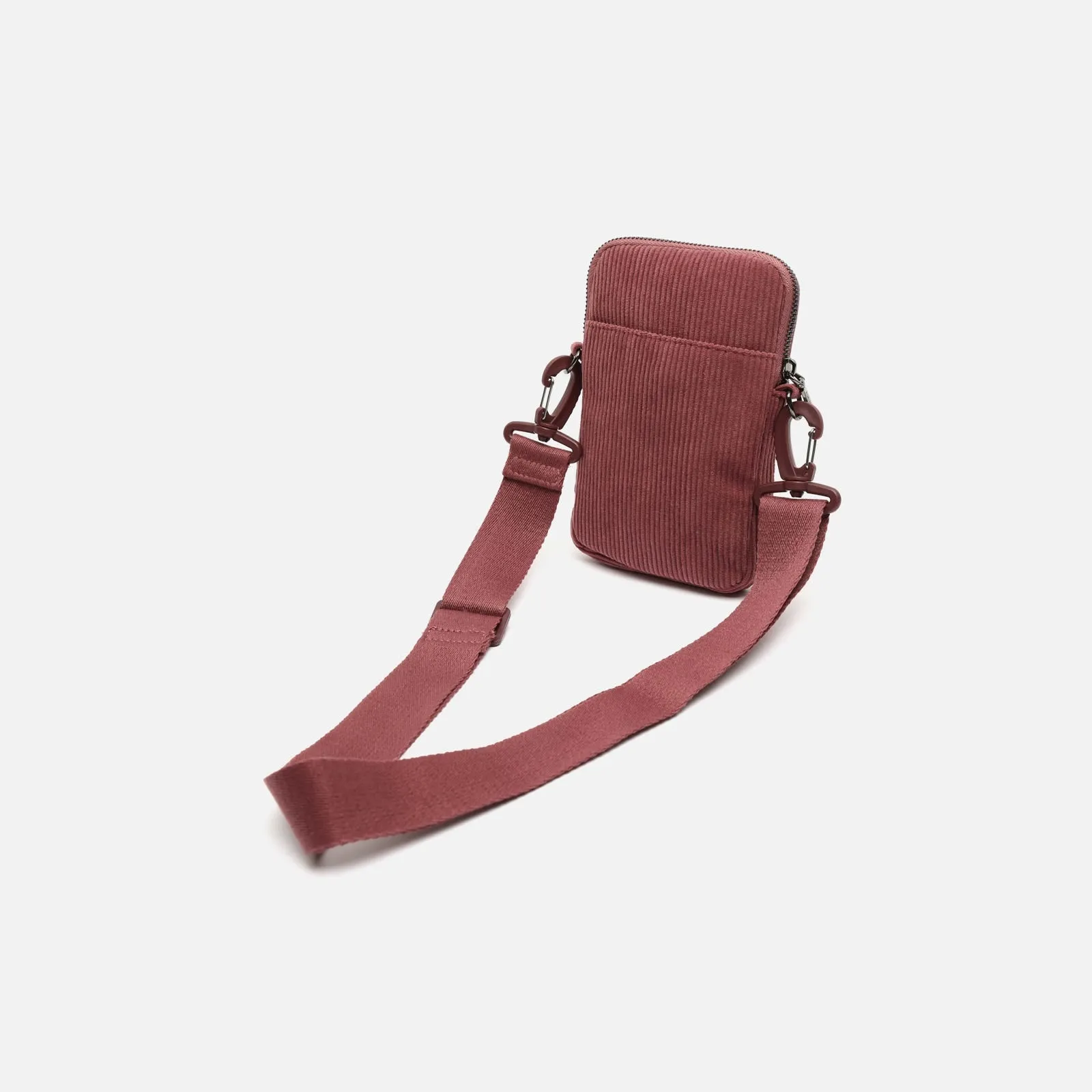 Leonci bolso bandolera mini para móvil con tejido de pana