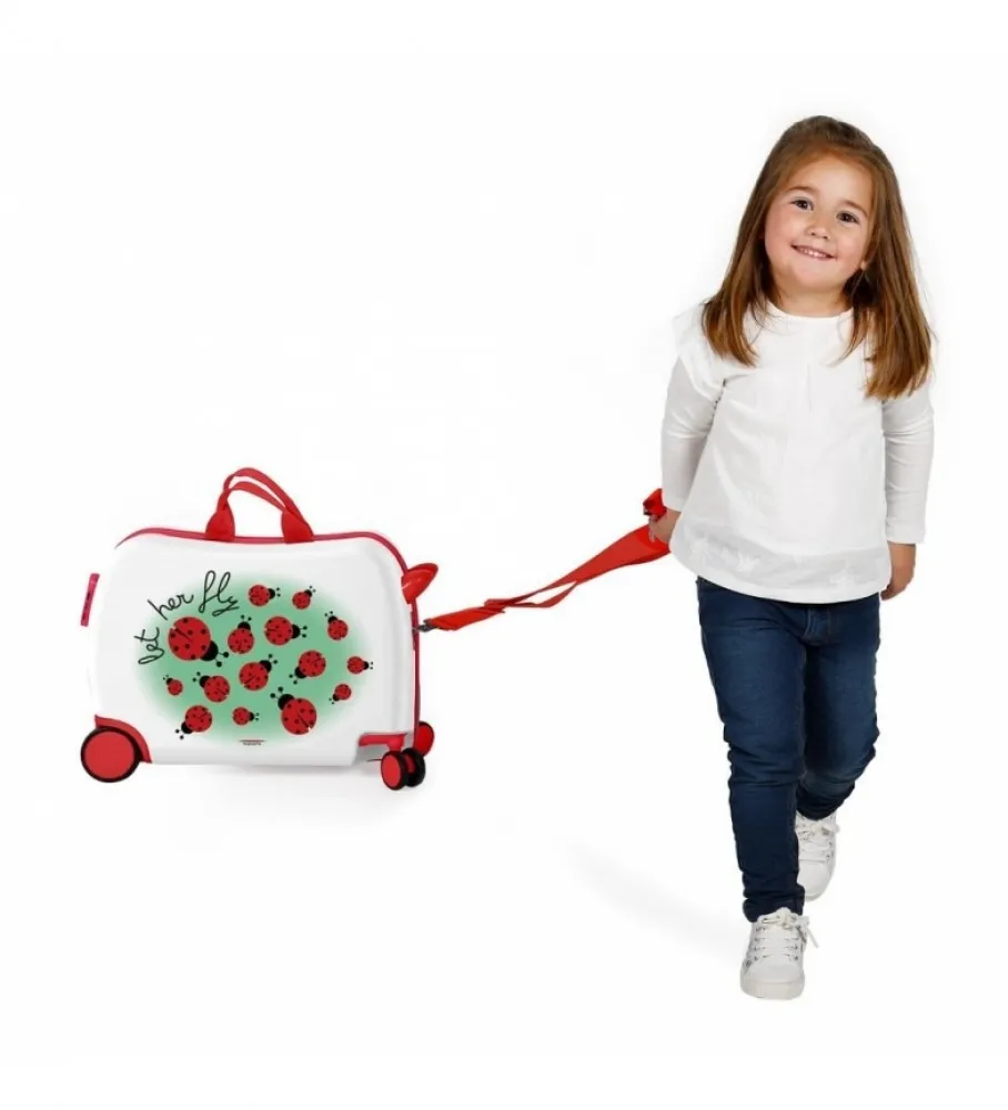 MALETA CORREPASILLOS 2 RUEDAS MULTIDIRECCIONALES MOVOM LET HER FLY 38X50X20CM