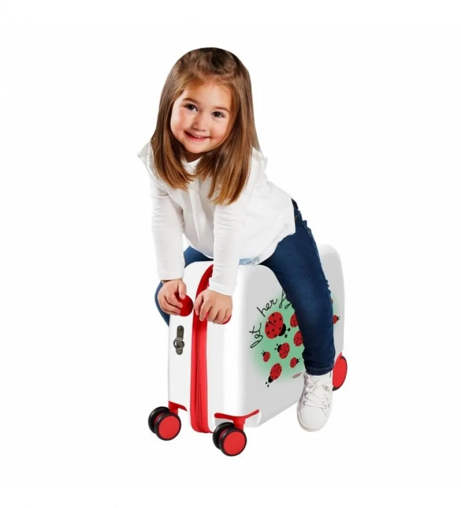 MALETA CORREPASILLOS 2 RUEDAS MULTIDIRECCIONALES MOVOM LET HER FLY 38X50X20CM