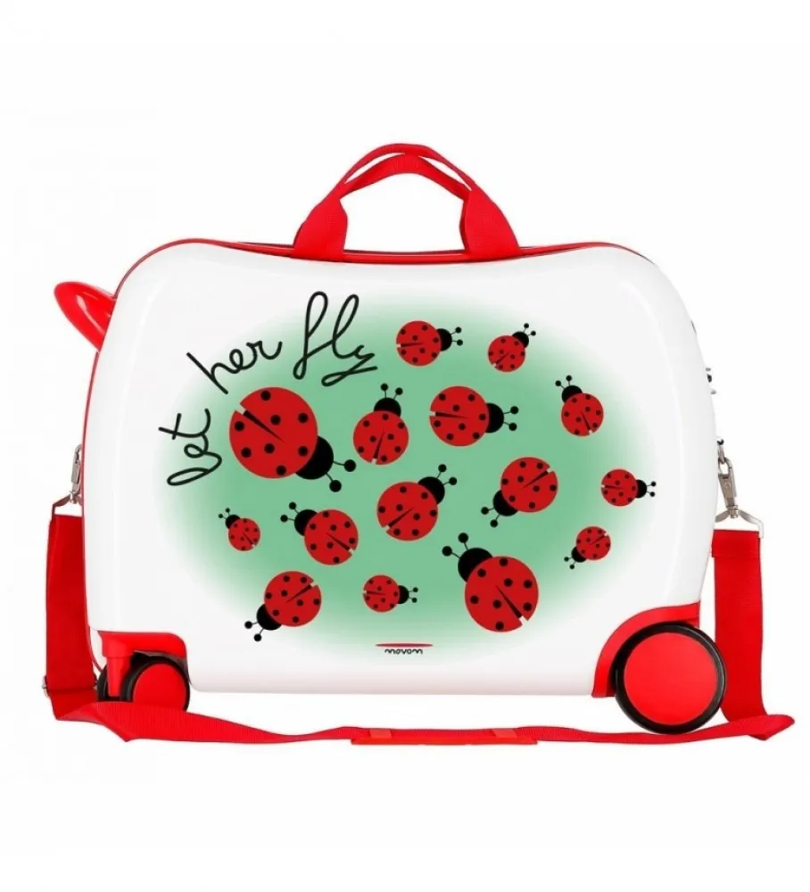 MALETA CORREPASILLOS 2 RUEDAS MULTIDIRECCIONALES MOVOM LET HER FLY 38X50X20CM