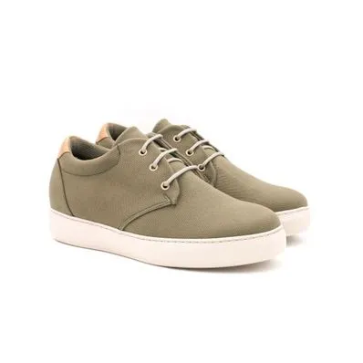 Masaltos Zapatos Con Alzas Hombre. 7cm. Bronx Verde