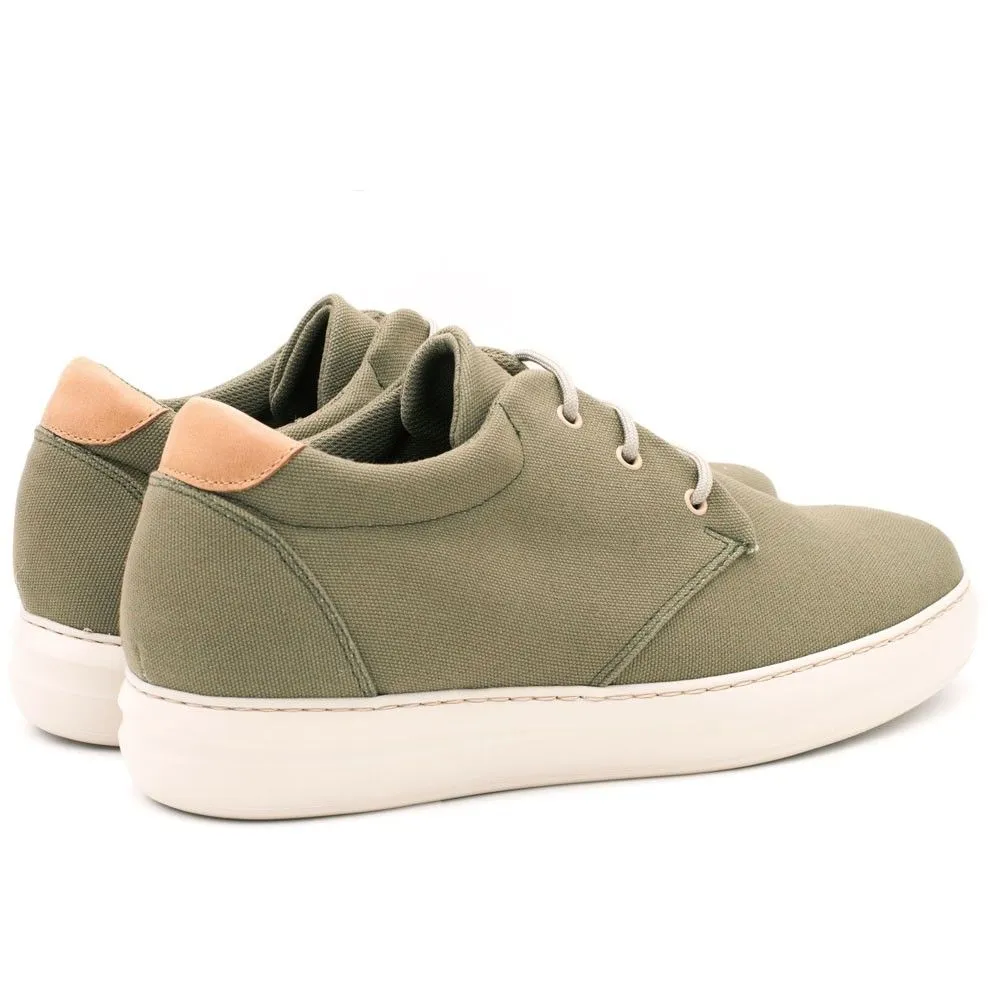 Masaltos Zapatos Con Alzas Hombre. 7cm. Bronx Verde