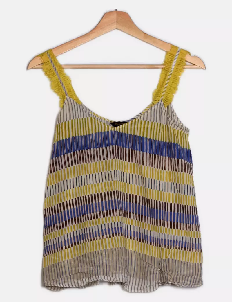 Massimo Dutti Blusa Fluido
