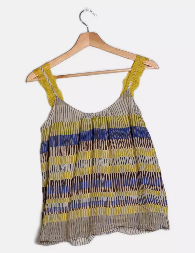 Massimo Dutti Blusa Fluido