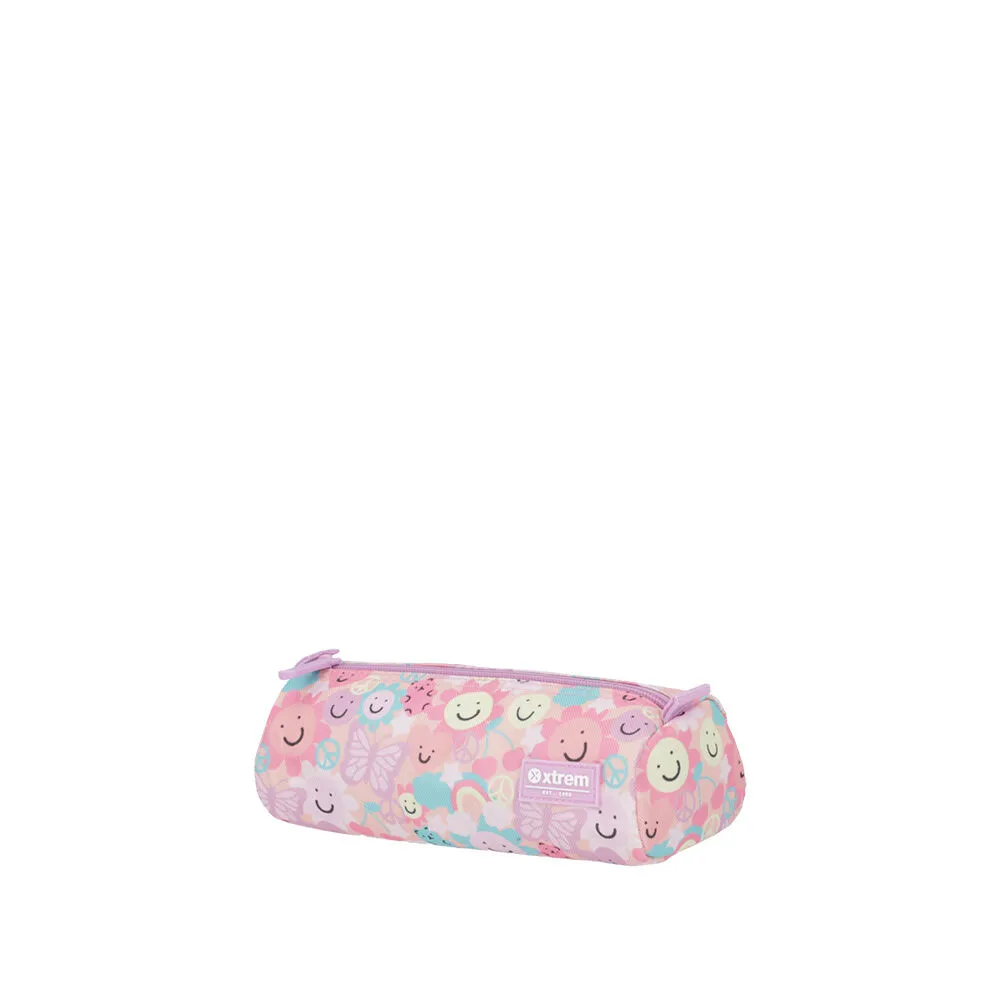 Megapack 2.0 5XT Mochila Niña Xtrem Flores Rosado