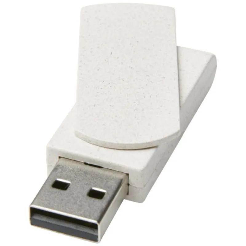Memoria USB personalizada de paja de trigo 4GB Rotate