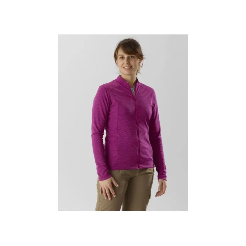 MICROFLEECE LAFUMA SKIM FZIP (ROJO) MUJER