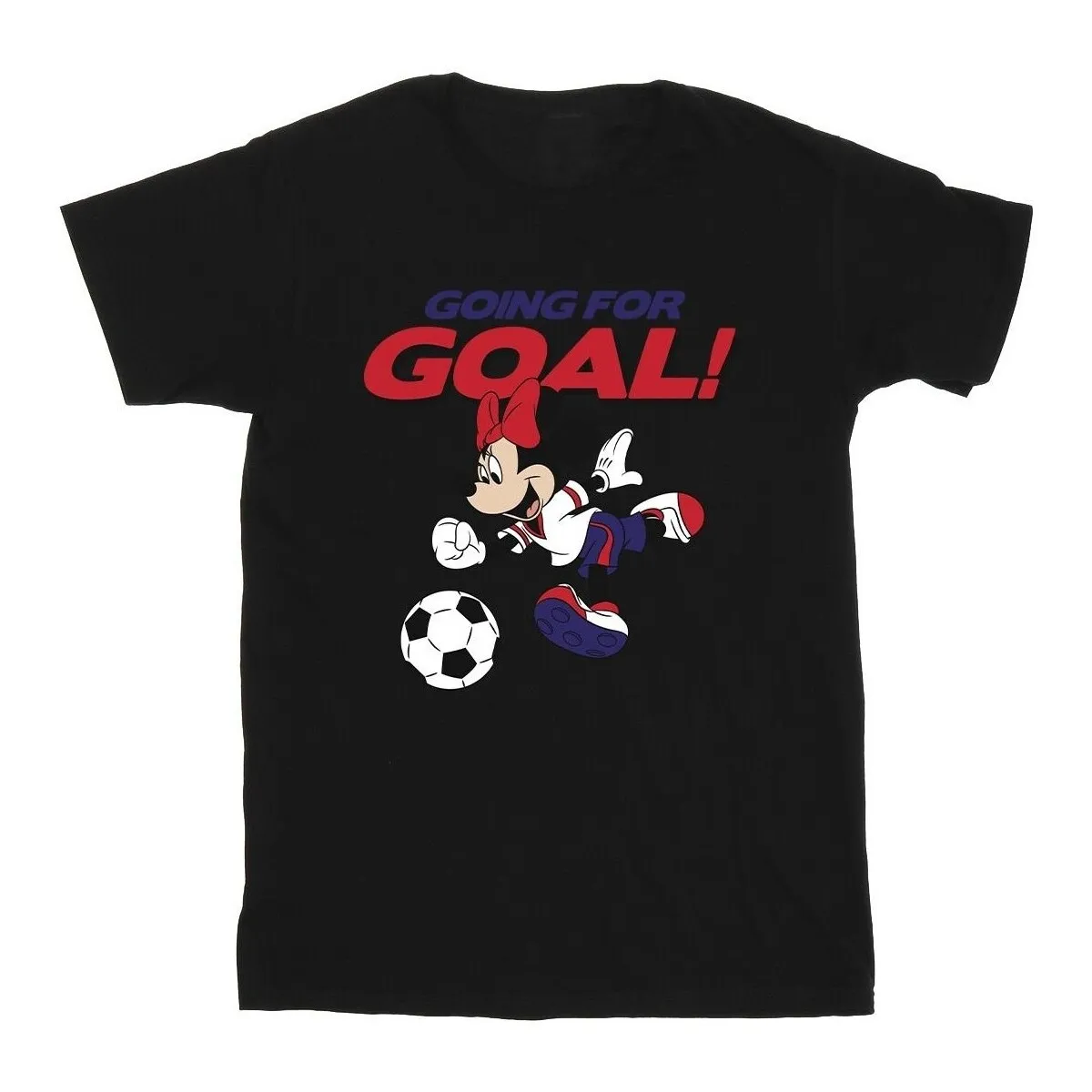 Minnie Mouse Going For Goal