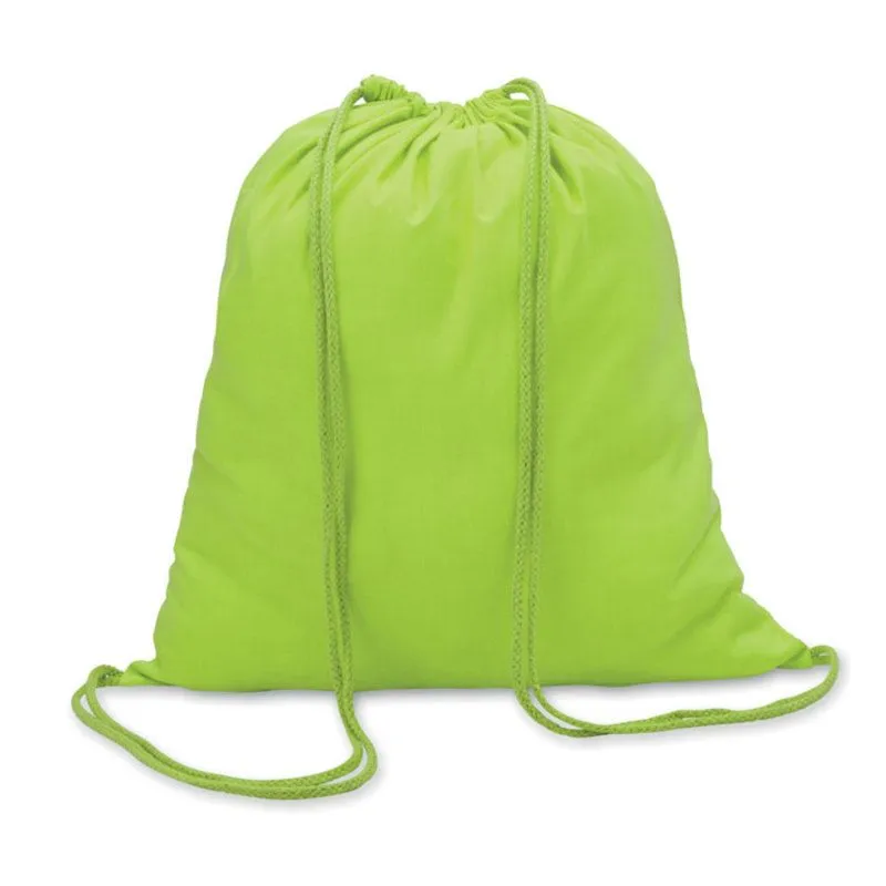 Mochila de cuerdas promocional algodón Colored