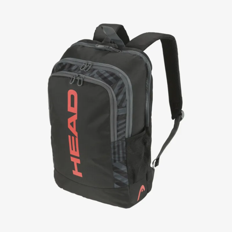 Mochila Head 17L Negra y Naranja