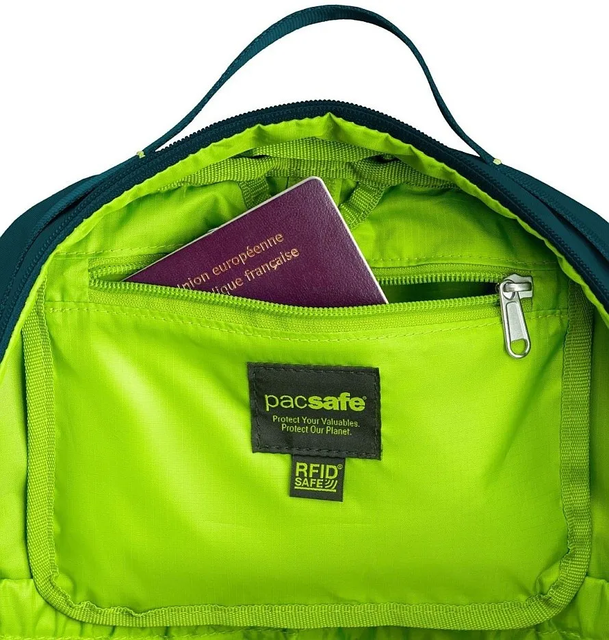 MOCHILA PACSAFE ECO 25  TIDAL TEAL
