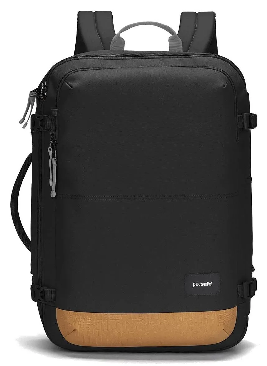 MOCHILA PACSAFE GO CARRY ON 34  JET BLACK