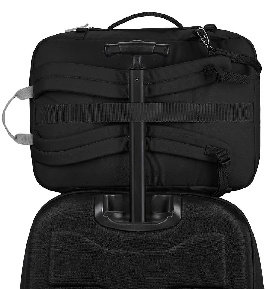 MOCHILA PACSAFE GO CARRY ON 34  JET BLACK