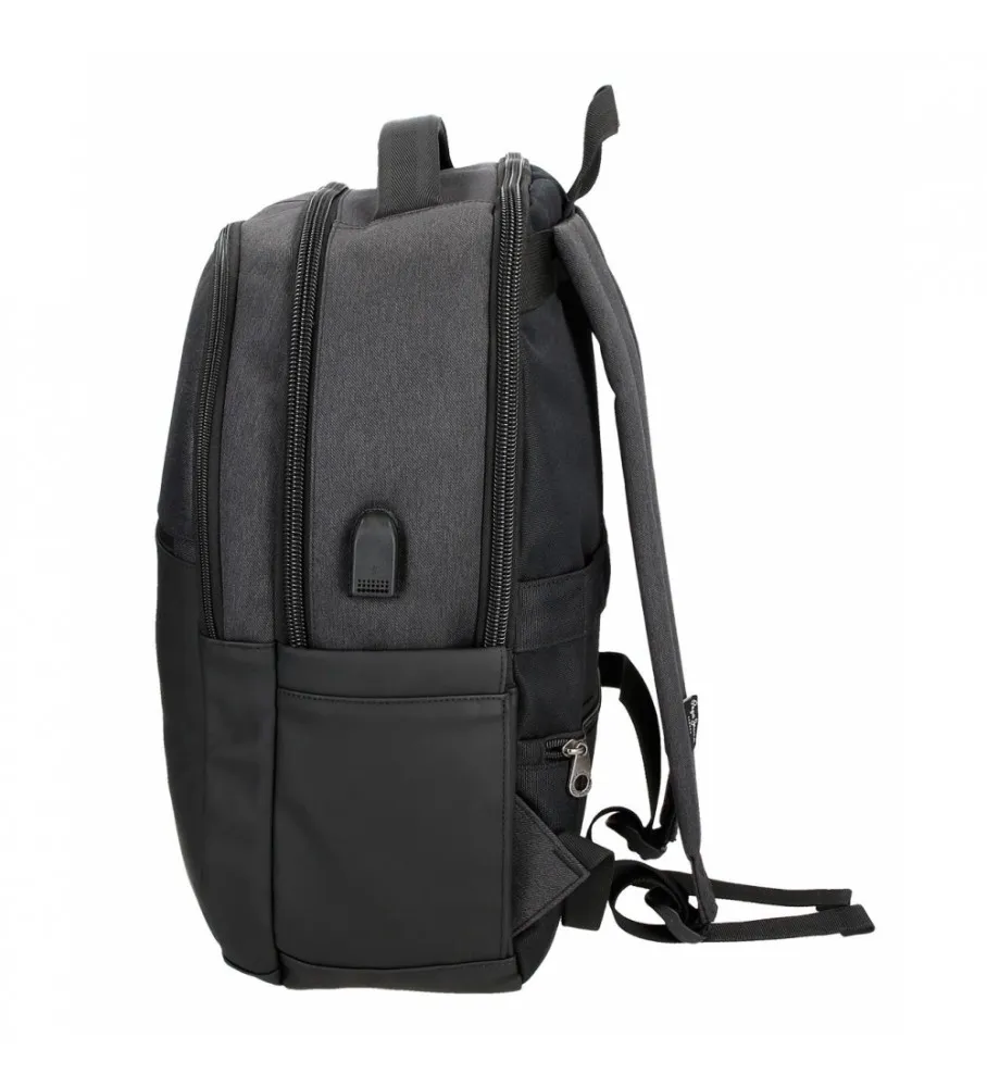 MOCHILA PARA PORTáTIL 15,6´´  JARVIS TRES COMPARTIMENTOS 31X44X15CM
