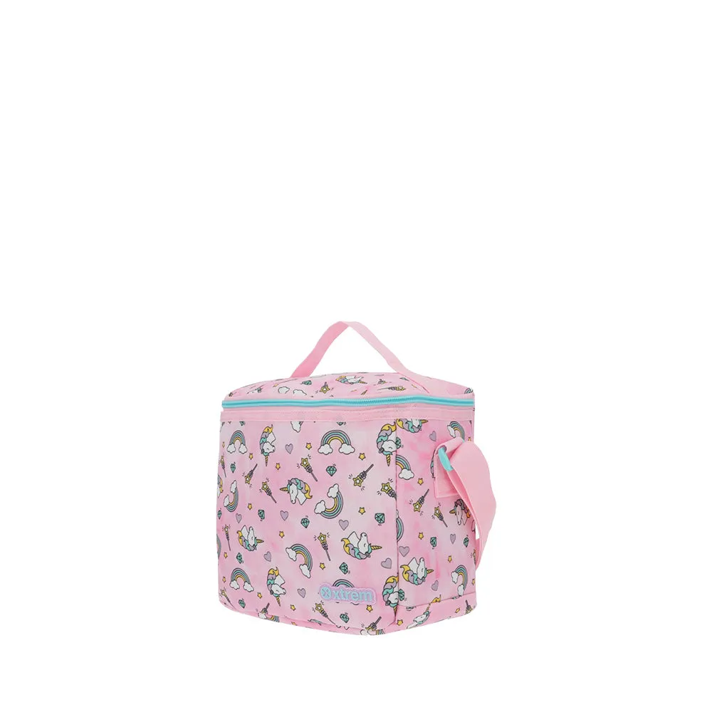 Morral con ruedas para nias New Run Pack rosado