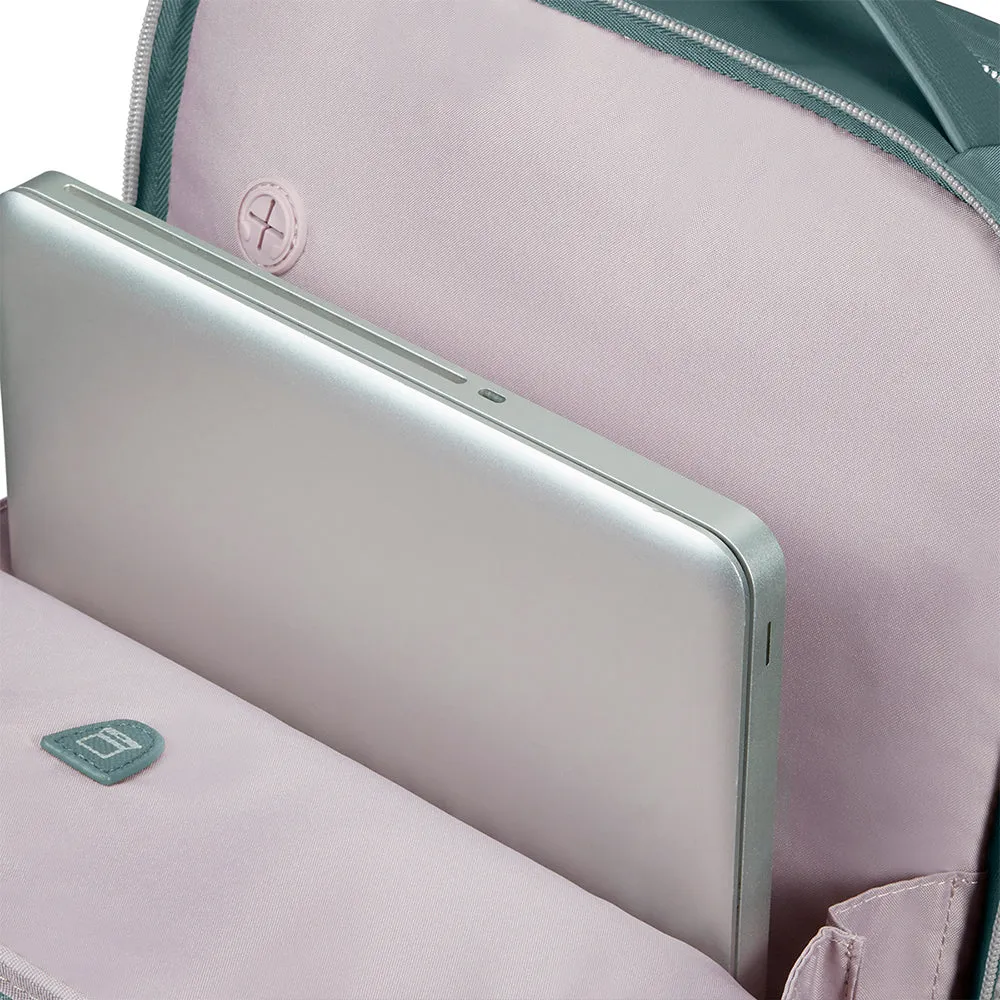 MORRAL DE MUJER BEHER PARA LAPTOP 15.6'' VERDE