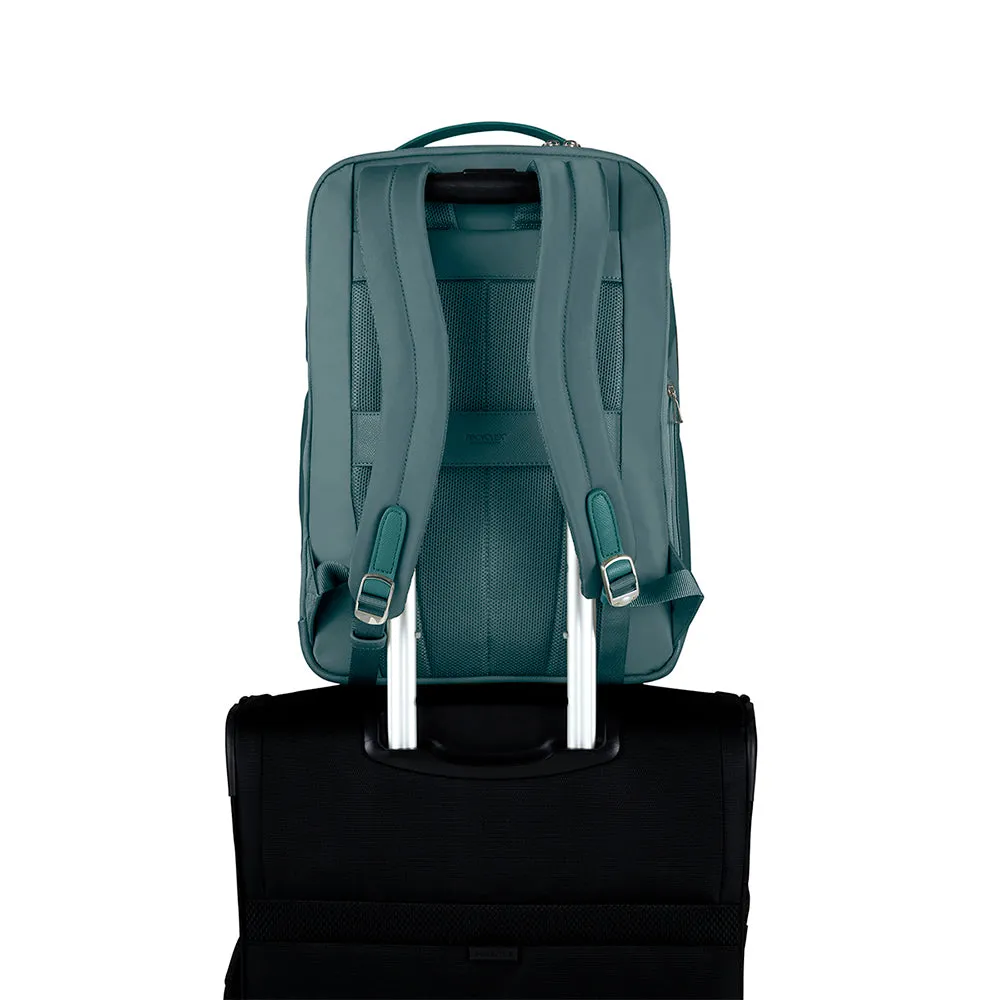 MORRAL DE MUJER BEHER PARA LAPTOP 15.6'' VERDE