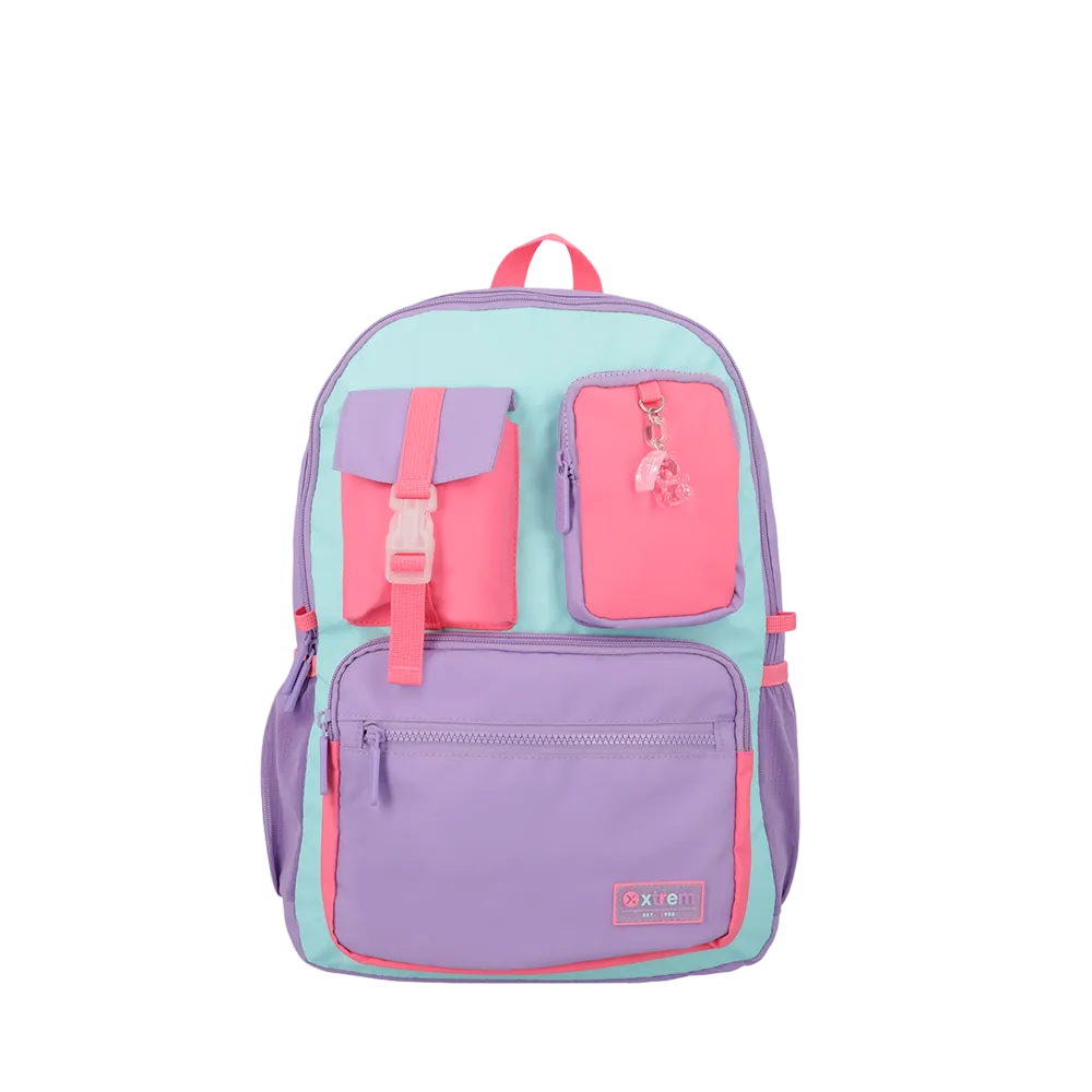 Morral para laptop 15 de mujer Cleveland multicolor