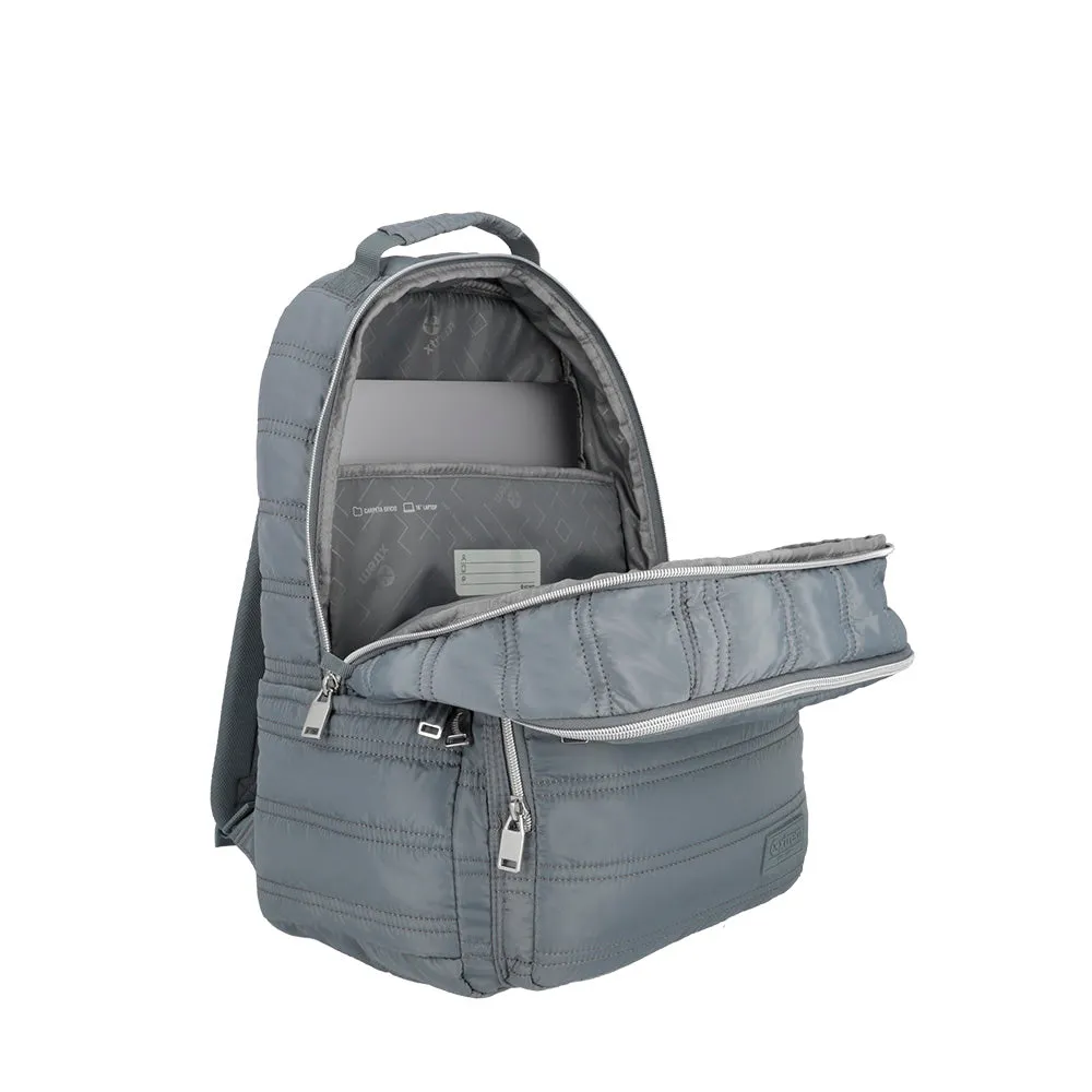 Morral para laptop 16 de mujer Nebraska gris