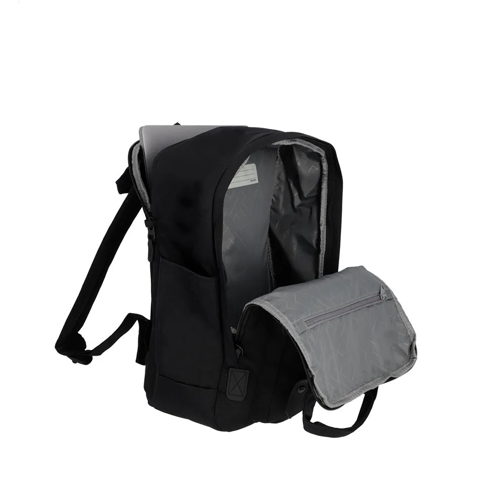 Morral para laptop 16 de mujer Portland negro