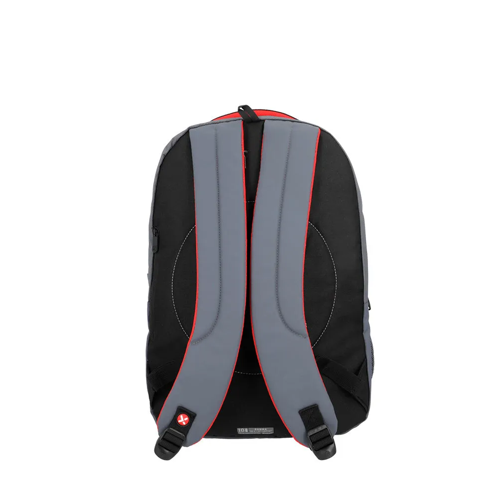 Morral para laptop 17 de hombre Gamma gris